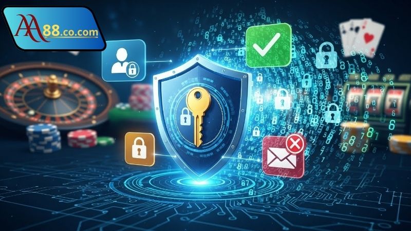 Chính sách bảo mật - Bảo vệ quyền và dữ liệu người chơi 3 Các biện pháp bảo mật dữ liệu tại AA88