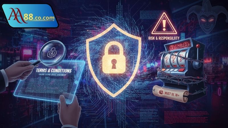 Điều Khoản Và Điều Kiện AA88 - Cẩm Nang Không Thể Bỏ Qua 3 Quyền và trách nhiệm của AA88 trong điều khoản và điều kiện